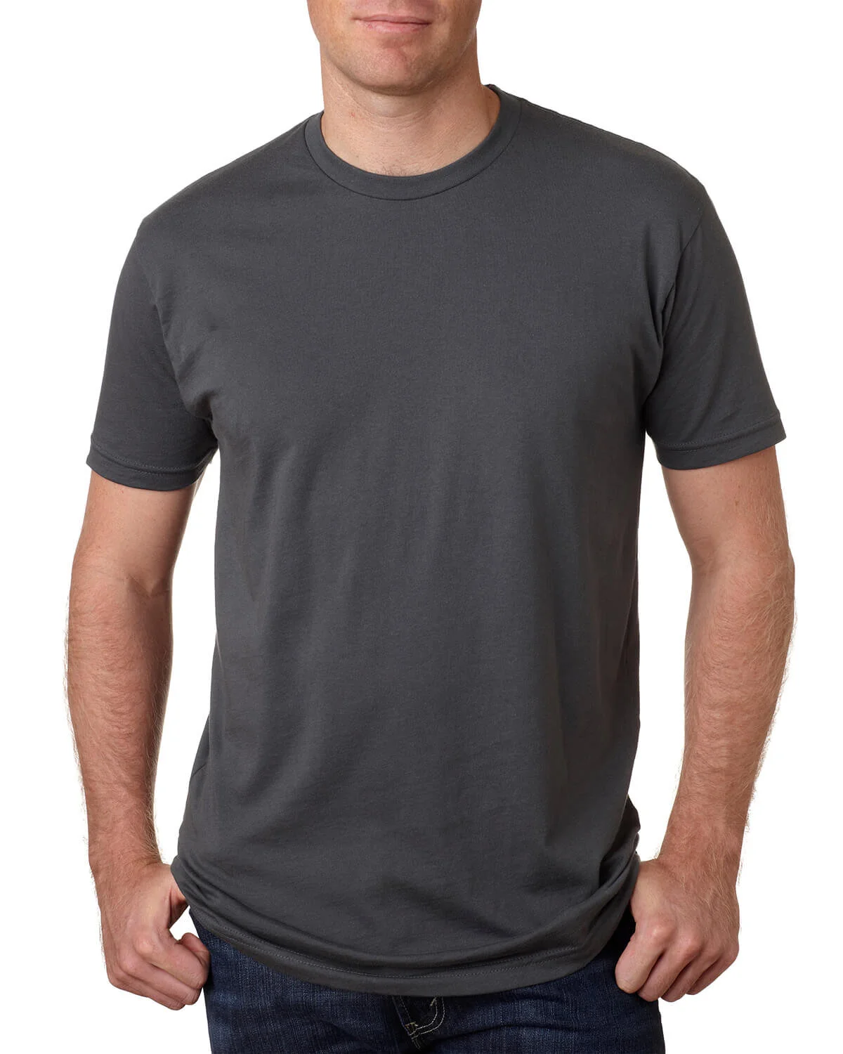 nägonstans layer-hem t-shirt cement Somewhere Layered Hem T-shirt Cement